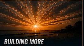 Sunrise over the ocean